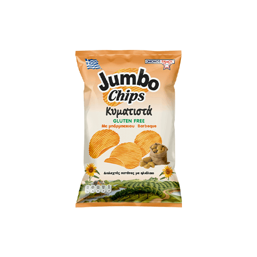 Jumbo Chips Bbq Κυματιστά