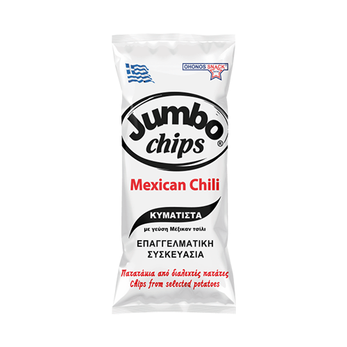 Jumbo Chips Mexican Chili Κυματιστά 280gr