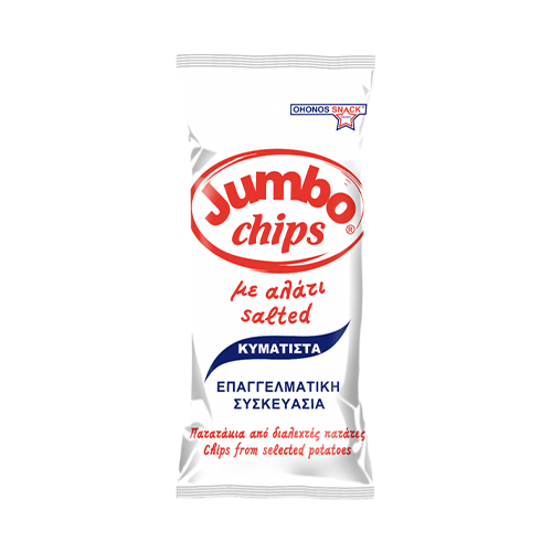 Jumbo Chips Αλάτι Κυματιστά 280gr
