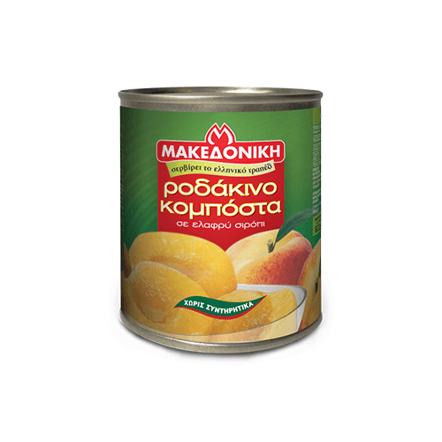 Κομπόστα Ροδάκινο σε ελαφρυ σιρόπι