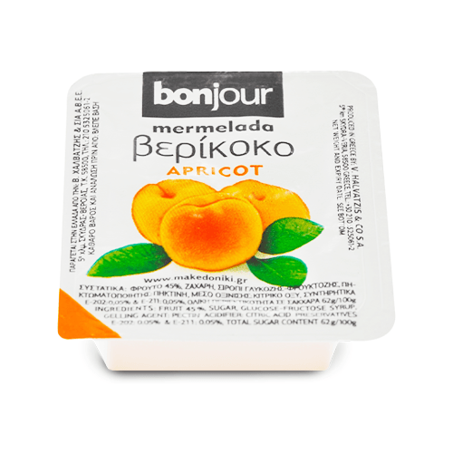 Μαρμελάδα Bonjour Βερίκοκο 20gr