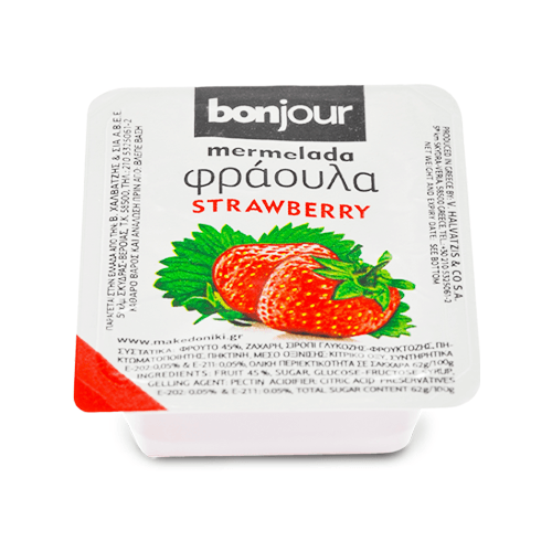 Μαρμελάδα Bonjour Φράουλα 20gr