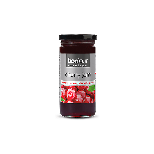 Μαρμελάδα Bonjour σε βάζο 290g Κεράσι