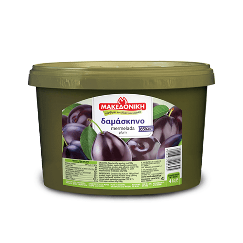 Μαρμελάδα Δαμάσκηνο 65% Φρούτο 4kg