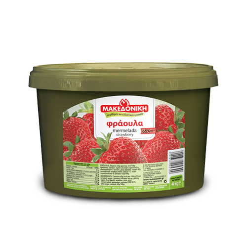 Μαρμελάδα Φράουλα 65% Φρούτο 4kg
