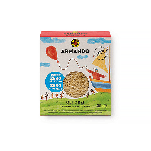 Orzo (Κριθαράκι) Al Bronzo Ιταλίας 400gr